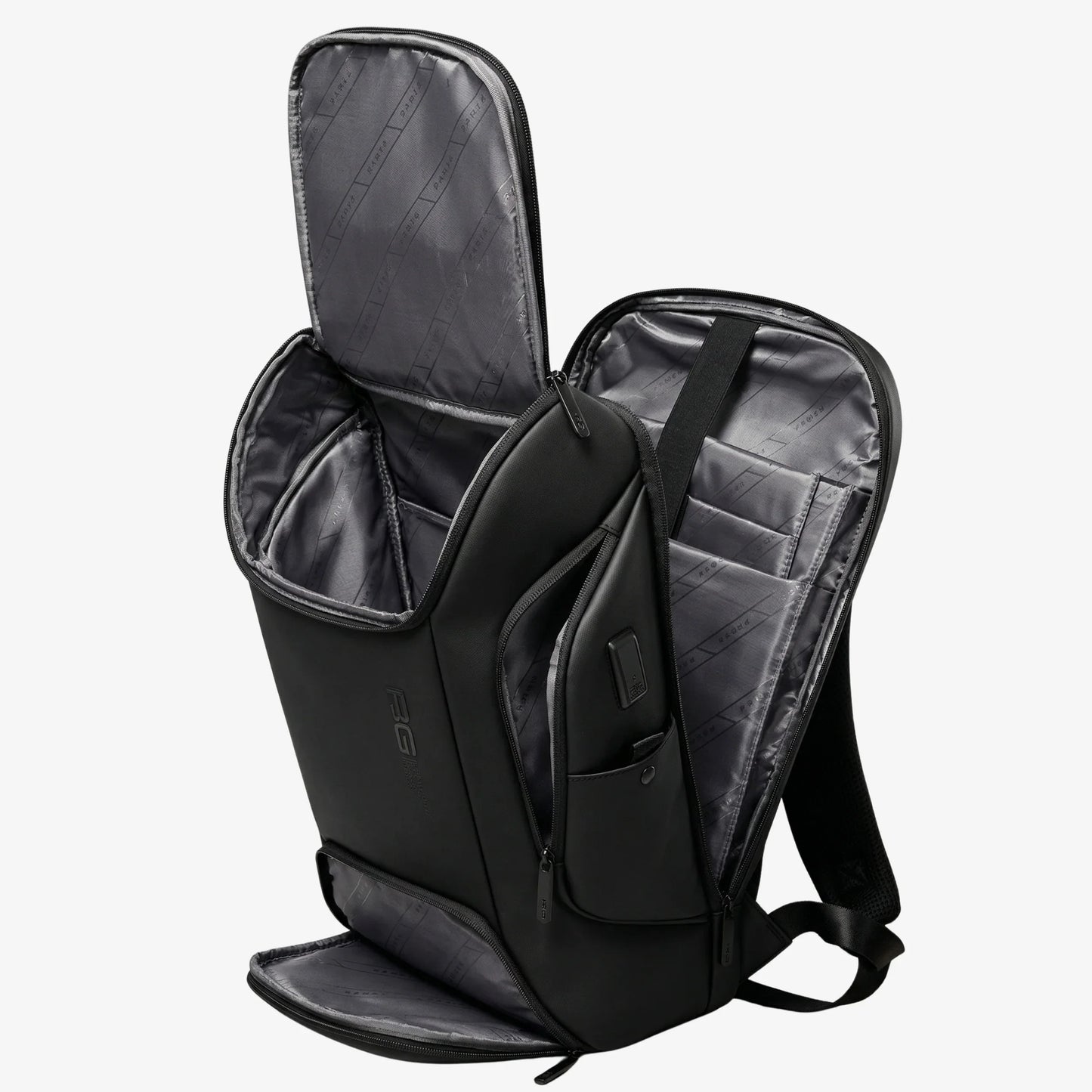 OBSIDIAN - Sac à Dos Business | Imperméable & Port USB